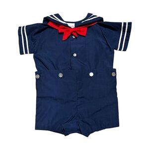 Retro C.I. Castro & Co. 6M Baby Romper Set